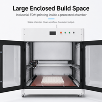 Nouvelle imprimante 3D FDM à grande plateforme, en alliage d'aluminium industriel, production automatique en série à haute vitesse, chambre fermée, sortie stable