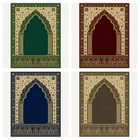 Tapis de prière malaisien personnalisé en laine, rouleau de 6 mm à 15 mm pour projet de mosquée