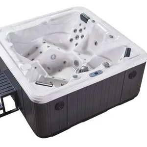 2022 latest hot tub spa outdoor hot tub spa with LED light