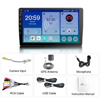 Unidad principal de 9 10 pulgadas Android 12 Radio Carplay Android Reproductor de DVD Multimedia Mirrorlink Monitor de vehículo