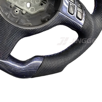 Volant de voiture en cuir et fibre de carbone Plug&Play E46 m Sports pour BMW M3 M5 M6 E46 E39 E53 330ci 325i E60 E63 E64 X5
