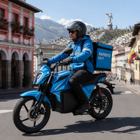 Cost-Effective Electric Motorcycle for Africa South America 72V LFP Swappable Battery Rental