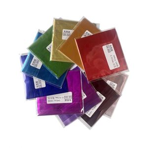 Papier aluminium uni à prix avantageux, 20*20cm, 100 pièces, pour emballage <span class=keywords><strong>de</strong></span> <span class=keywords><strong>chocolat</strong></span>, pack promotionnel - Product Image 2