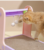 Nouveau Lit de Repos pour Chat en Carton Durable avec Design Canard Mignon – Griffoir et Jouet pour Chats Domestiques