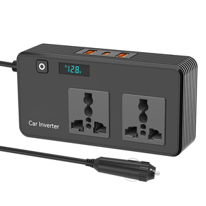 Convertisseur de courant pour voiture 200W multifonctionnel, prise 12V vers 110V, allume-cigare de voiture - Product Image 6
