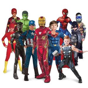 Ensemble de costumes de super-héros pour garçons, déguisement de personnage de bande dessinée pour enfants, fête d'Halloween, jeu de rôle, assortiment de tenues - Product Image 1