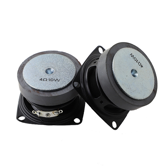 2 Inch Square 8 Multimedia Audio Speaker 53mm External Magnetic 5W Full Frequency 2.0 Channel Built-in Microphone Small Home