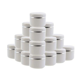 low profile 20ml 10g 3g 50 ml 16oz 40gm 150g 500ml cosmetic pp jar packaging cosmetic bo and jar 200 ml 15 g cosmetic jar white