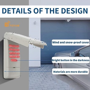 Foyum 877MAX 377MAX 977MAX <strong>Wireless</strong> Keypad <strong>Gate</strong> Control Remote Keypad Garage Door <strong>Opener</strong> 310/315/390MHZ 877MAX <strong>Wireless</strong> Keypad - Product Image 4