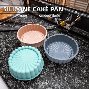 Moule à gâteau en silicone en forme de tournesol multifonctionnel <span class=keywords><strong>pour</strong></span> la pâtisserie DIY, <span class=keywords><strong>pour</strong></span> brownie, tarte, flan, pain, gâteau - Product Image 3