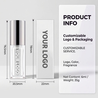 Logo personnalisé, marque privée, 180 couleurs, gloss à lèvres hydratant brillant, gloss à lèvres volumateur, imperméable, longue tenue, gloss à lèvres liquide violet