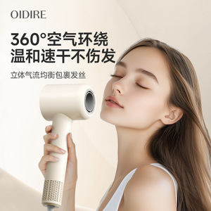 Secador de pelo de alta velocidad para uso doméstico, flujo de aire potente, temperatura constante, cuidado del cabello con iones negativos, secado rápido. - Product Image 1