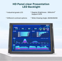 Pantalla táctil óptica capacitiva de 10 puntos integrada Industrial de 15 pulgadas Panel TFT Pc Ops Panel industrial a prueba de agua Pc