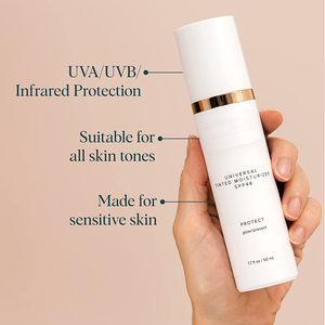 Hydratant teinté Anti-âge avec SPF 46, crème solaire et fond <span class=keywords><strong>de</strong></span> teint tout-en-un pour le visage, Protection contre les rayons UVA et UVB - Product Image 2