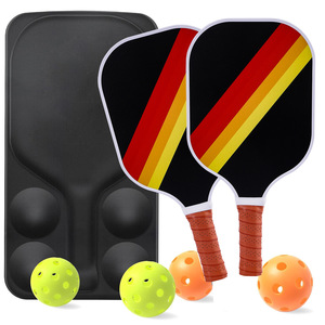 Ensemble de raquettes de pickleball en fibre de verre de 14 mm certifiées USAPA avec sac de transport et balles pour divertissement en plein air - Product Image 4