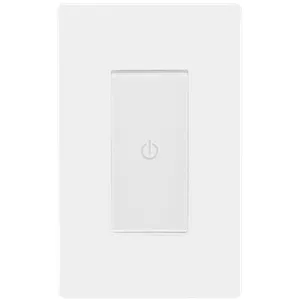 New ETL Listed US Standard 120VAC Electric Touch Wall Switch, No Neutral Wire Required, Max 480W Tungsten /150W LED