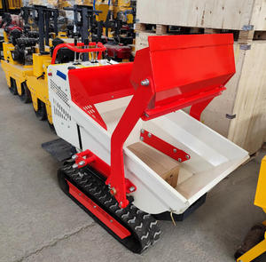 Mini Cargadora de Ruedas, 500 kg, Motor de Gasolina, Volquete Hidráulico, Color Blanco, Cargadora Frontal, Maquinaria Agrícola - Product Image 2