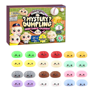 24PCS Lindos Juguetes Blandos de Dumpling, Caja Sorpresa Misteriosa, Juguete Sensorial de Rebote Lento para Aliviar el Estrés, Venta al por Mayor de Fábrica OEM ODM - Product Image 2