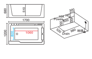 Đơn Lập 2 Người Whirlpool Acrylic Bồn Tắm Massage Với Máy Bay Phản Lực Chức Năng Bồn Tắm Nước Nóng Giá Cho Khách Sạn Hiện Đại Phòng Tắm - Product Image 6
