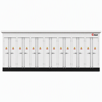 Cabine préfabriquée haute tension 12 kV IP54 pour poste de transformation extérieur, idéale pour la distribution d'énergie des centrales photovoltaïques