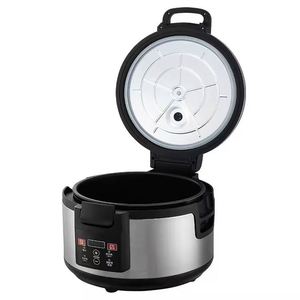 Máquina para Hervir Perlas de Tapioca 12LPearl Cooker con Motor para Tiendas de Té con Leche, Cocina de Yuca, Sartén Antiadherente - Product Image 2