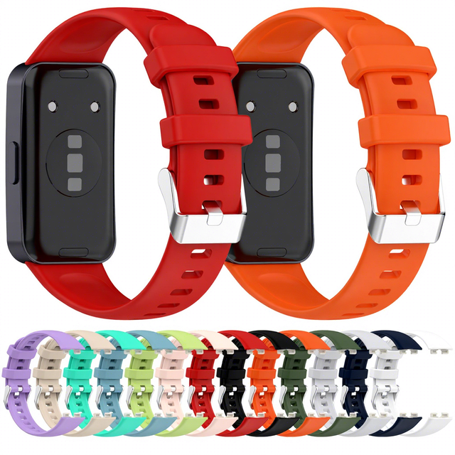 Trendybay 19mm Magnetic Dual Color Waterproof Band for Huawei Band 10 9 8 NFC Adjustable Comfort Strap