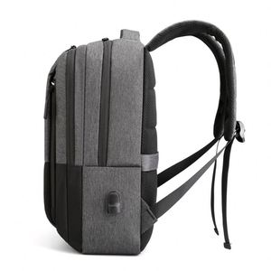 Sac à dos d'affaires imperméable personnalisé pour voyage, 15,6 pouces, sac à dos pour homme, sac à dos pour ordinateur portable sec et humide avec chargeur USB - Product Image 3