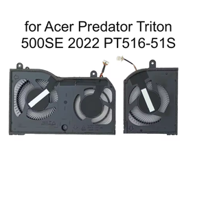 Nuevo Ventilador de Refrigeración para CPU y GPU para Acer PT516-51S Predator Triton 500SE <span class=keywords><strong>2022</strong></span>, Radiadores de Refrigeración para Computadora ND75C50-20M03 ND75C77-20M04 - Product Image 4
