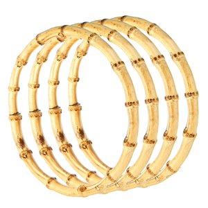 Bamboo Rings Handles Purse Crafting Purse Handles Handbag Handles for DIY Making, Diameter 12/14/15 cm - Product Image 4