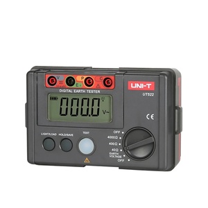 เครื่องทดสอบสายดินแบบดิจิตอล UNI-T รุ่น UT522 (0~4000) ปรับช่วงได้เอง แสดงผลอัตโนมัติ แจ้งเตือนแบตเตอรี่ต่ำ บันทึกค่าได้ แสดงผลเต็มรูปแบบ - Product Image 2