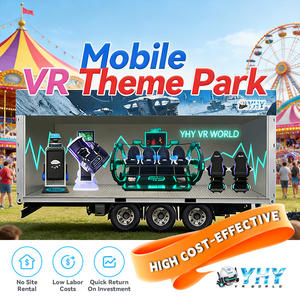 Simulateur de course mobile 9D pour cinéma VR, équipement de camion de jeu, équipement de parc à thème VR amovible pour fabricants de VR - Product Image 2