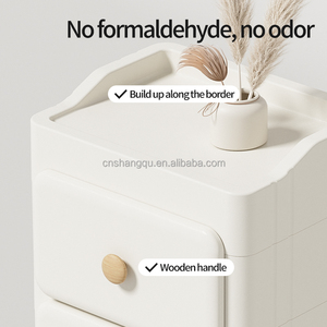 VSUCH Commode à tiroirs modulaire empilable <span class=keywords><strong>en</strong></span> plastique, organisateur de rangement DIY à assembler pour vêtements de bébé, jouets d'enfants et articles divers du quotidien - Product Image 5