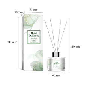 Juego de <span class=keywords><strong>Perfume</strong></span> difusor de caña de aceite esencial de marca blanca <span class=keywords><strong>perla</strong></span> de 100ML de lujo más vendido con cajas de embalaje - Product Image 2