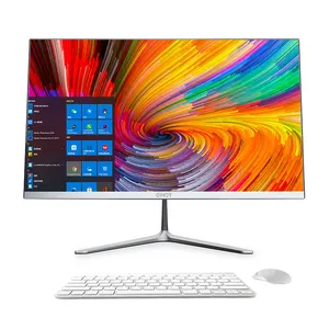 Kinh Doanh Tất Cả Trong Một PC 22 Inch 24 Inch 8GB RAM 256GB SSD Máy Tính I3 I5 8400 Máy Tính Để Bàn Máy Tính Tất Cả Trong Một