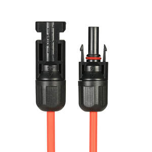 1M 2M 3M 5M 10m 20m Solar Panel <strong>Cable</strong> PV CONNECTOR WIRE 4mm2 6mm2 with Connector 10 <strong>AWG</strong> Solar Extension <strong>Cable</strong> - Product Image 2