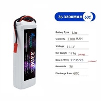 5/10/12 Buah Grosir Baterai LiPo 11.1V 3S 1500MAh 2200MAh 3300MAh 5200MAh Baterai untuk RC Drone Mobil Perahu
