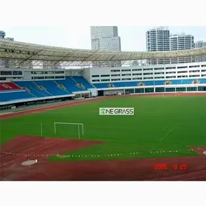 Chinese Golden supplier 380um thickness top durable artificial turf for soccer or football 10+ years usage life