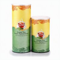 Op maat gemaakte bedrukte papieren verpakkingen voor groene thee en gezondheidssupplementen, groothandel fabriek, kraftpapier, aangepaste logo-druk, OEM, ODM