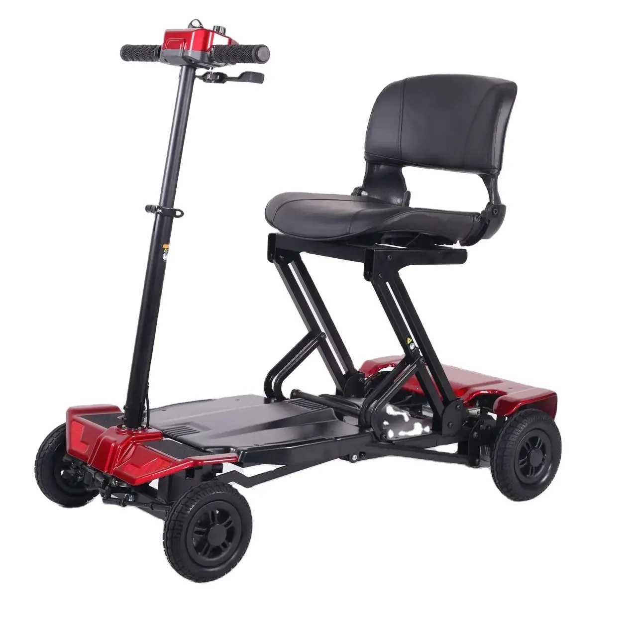 Scooters eléctricos de 4 ruedas para personas mayores y discapacitados Scooters de movilidad Scooter de cuatro ruedas unisex plegable