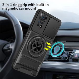 เคสโทรศัพท์มือถือระบบแม่เหล็ก TPU + PC กันกระแทกสุดหรูเคสฝาหลังสำหรับ redmi Note 11 Pro 5G 4G - Product Image 4