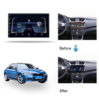 Pemutar Dvd mobil 2 Din ganda, pemutar Dvd mobil 2 Din Universal 7 inci 4 + 4Core, Radio Stereo mobil navigasi 64G