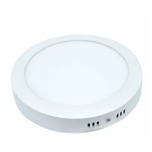 Lampada led rotonda o quadrata a led lux down light montata su pannello