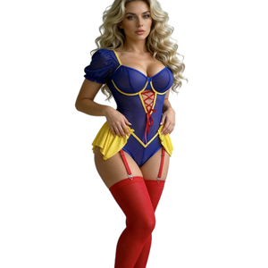 Nuovi Costumi di Halloween Peeqi per Donne, Abiti da <span class=keywords><strong>Biancaneve</strong></span>, Uniformi per Discoteca, Abbigliamento per Feste, Completo Femminile - Product Image 1