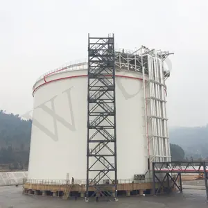 High Purity Cryogenic Liquid Oxygen Tank 2000M3 Vacuum Liquid Ammonia Storage Tank for Sale