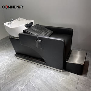 Lit <span class=keywords><strong>de</strong></span> shampooing en cuir synthétique Headspa avec évier <span class=keywords><strong>de</strong></span> salon Chaise <span class=keywords><strong>de</strong></span> thérapie <span class=keywords><strong>de</strong></span> style comt Utilisation en atelier - Product Image 5