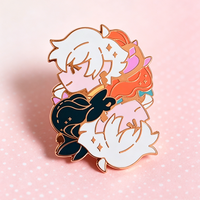 Fabricant de pin's de revers de Kunshan : Pin's en émail personnalisés, broches, badges métalliques en gros, pin's en émail dur personnalisés avec logo, anime et dessin animé