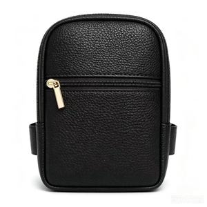 Bolso de Pierna de Piel Sintética PU Lychee, Riñonera Unisex con Correa Ajustable, Bolsa para Teléfono, Riñonera Multicolor para Festivales y Viajes - Product Image 4