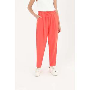 <span class=keywords><strong>Pantaloni</strong></span> a Zampa d'Elefante con Cintura in Vita per Donna Puane - Comodi ed Eleganti <span class=keywords><strong>Pantaloni</strong></span> Corallo per Uso Casual o da Ufficio - Product Image 4
