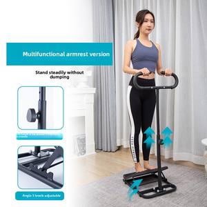 BNcompany Custom Professional Steel Gym Squat <span class=keywords><strong>Wedge</strong></span> Block 4-Position Adjustable Foot Calf Stretch Stretcher Handle Slant Board. - Product Image 2