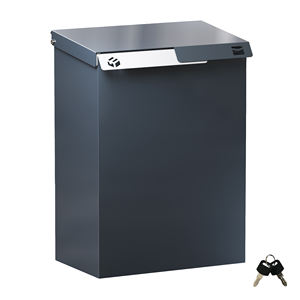 Buzón <span class=keywords><strong>de</strong></span> Correos con Cerradura para Montaje en Pared, Resistente a la Intemperie, Antirrobo, con Tapa <span class=keywords><strong>de</strong></span> Cierre Lento para Hogar y Jardín - Product Image 2